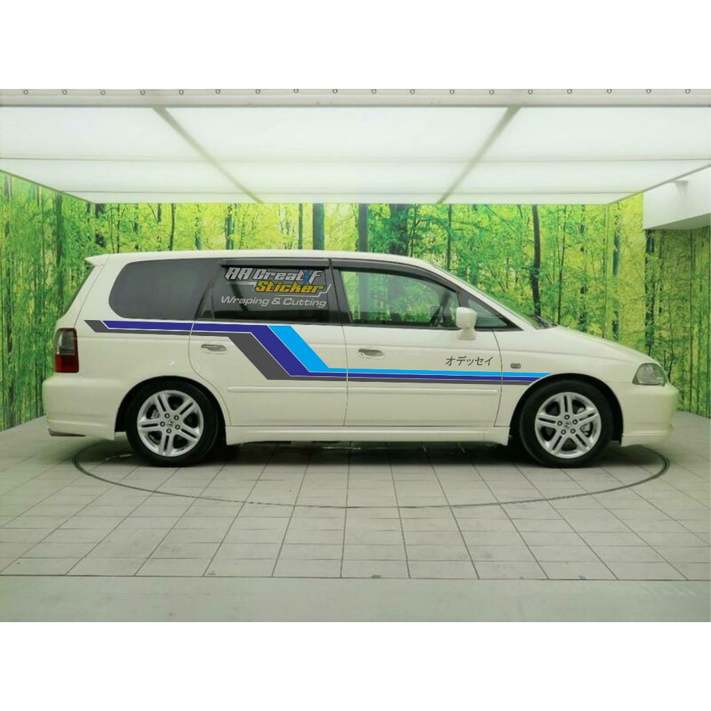 STICKER CUTTING MOBIL honda odyssey custom