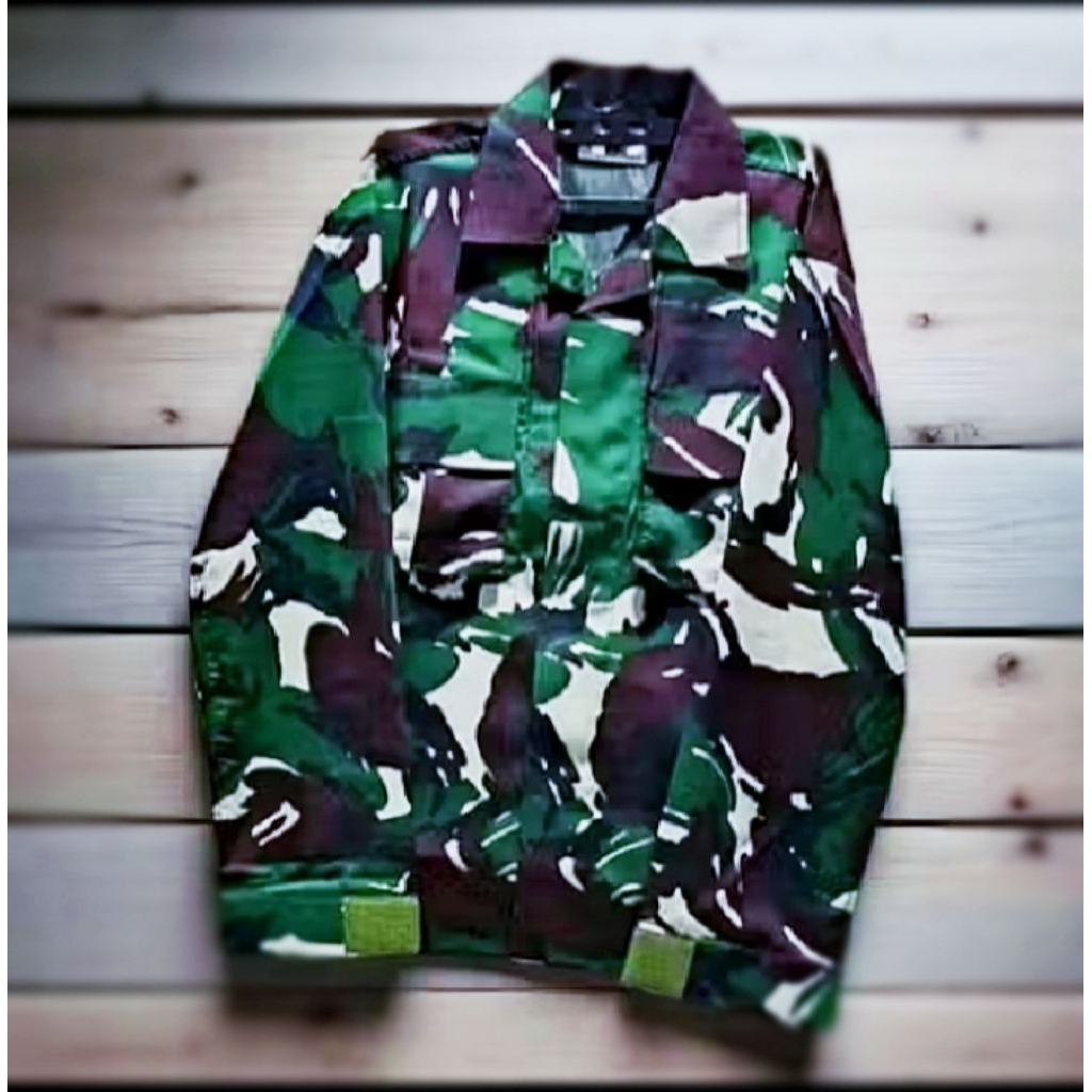 baju atasan pdl TNI malvinas SECON/bekas