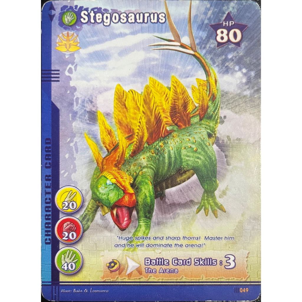 Dino Duel Masters Stegosaurus
