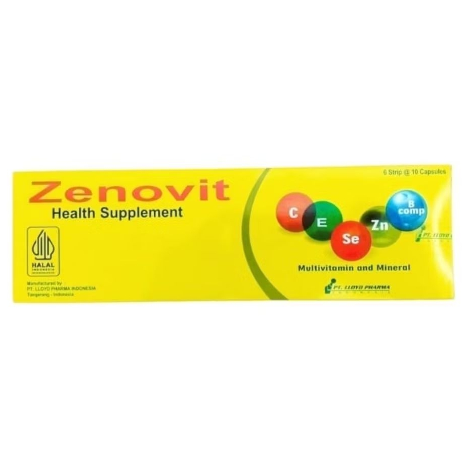 ZENOVIT (60's /Dus) - Multivitamin dan Mineral