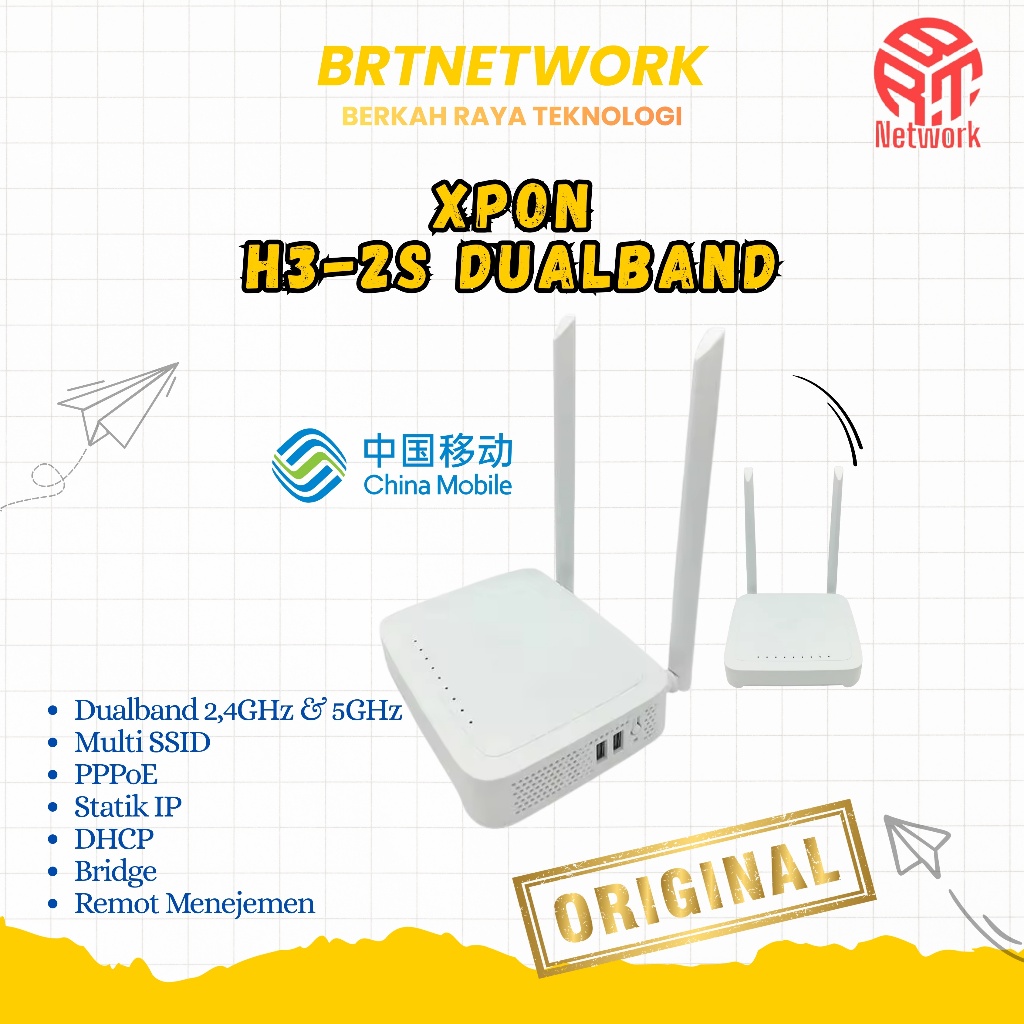 Xpon Dualband H3-2S Uplink Support Ethernet Ont Epon Gpon OMCI