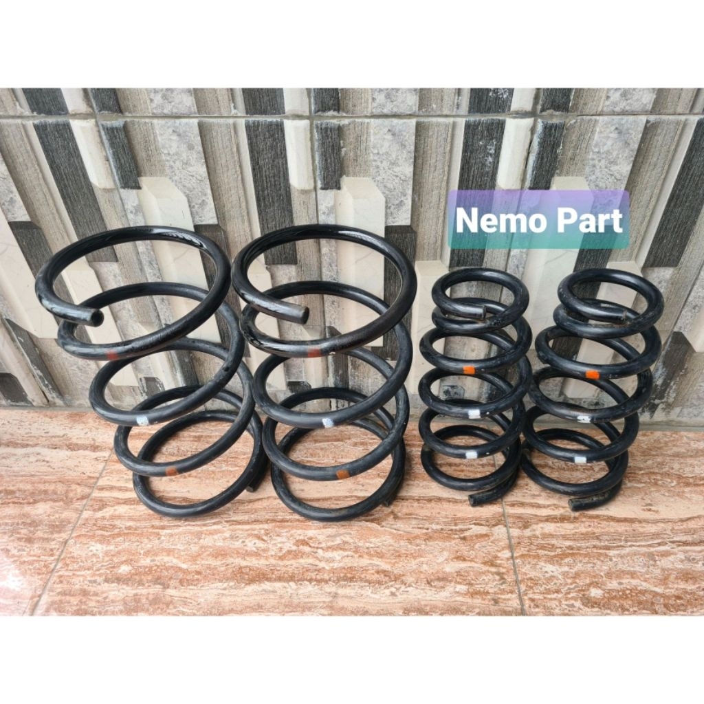 Coil Spring Per Honda Stream Depan Belakang Original 4pcs