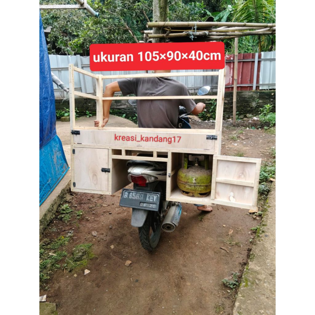 Termurah gerobak kopi keliling / Starling / gerobak motor keliling