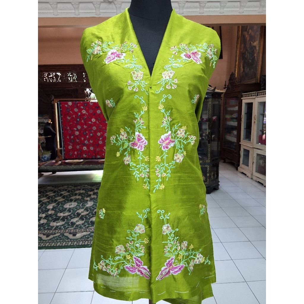 Bahan Kebaya Bordir/Bahan Kebaya Bordir Panjang/Bahan Kebaya Bordir Payet