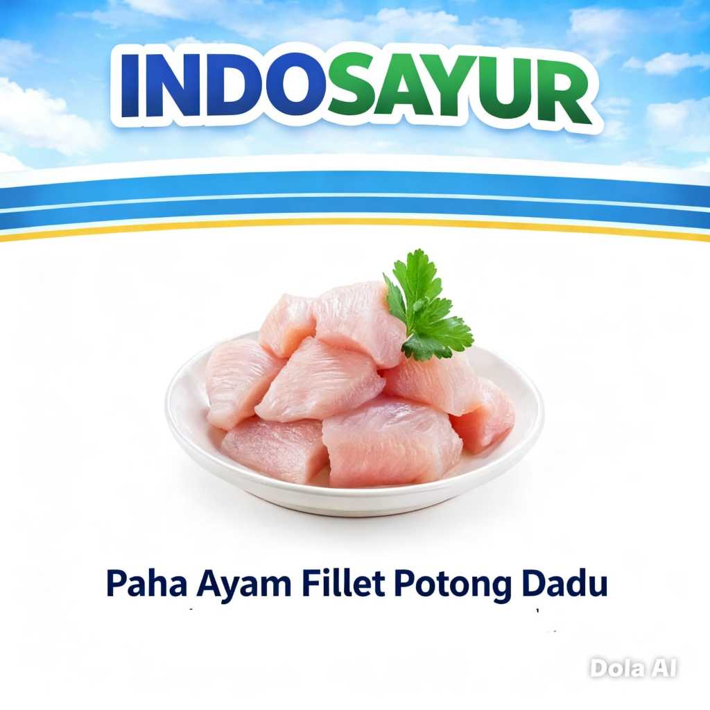 PAHA AYAM FILLET POTONG DADU KECIL"