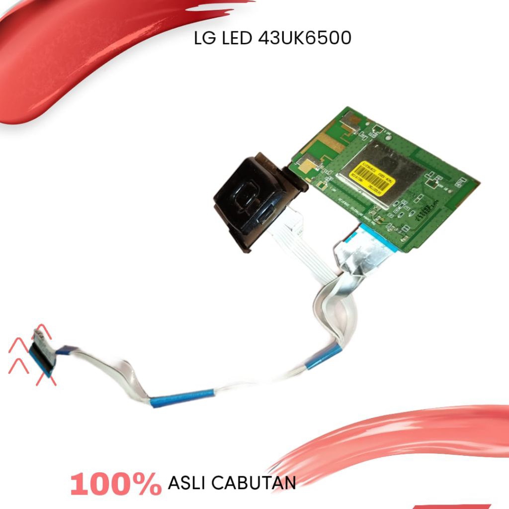 Tombol power tv LG LED 43UK6500