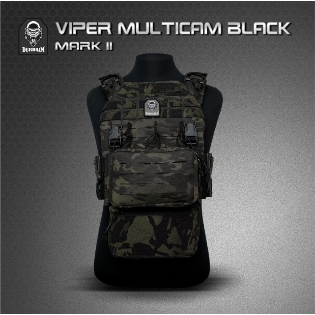 body vest Durhaim Multicam Black Viper Mark II