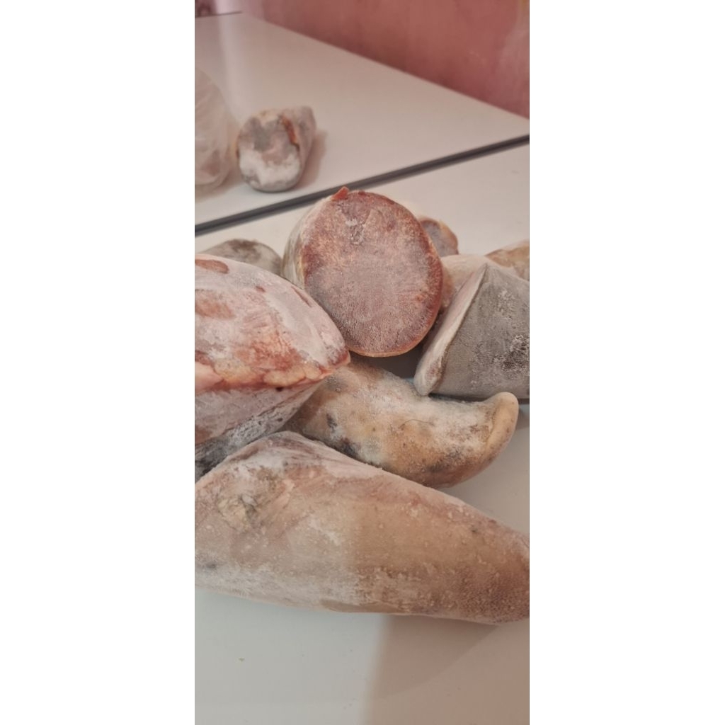 ujung  lidah sapi  belum di kupas 1kg