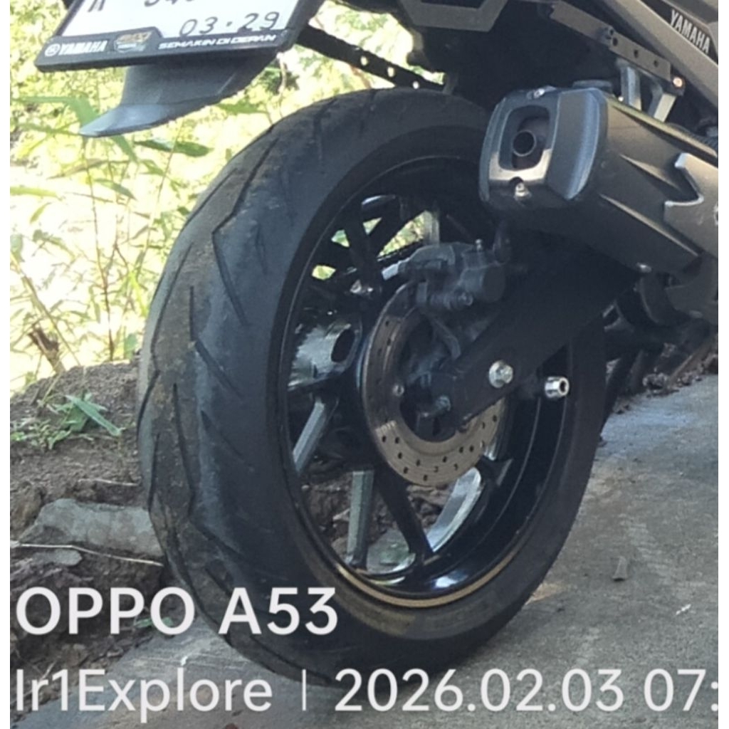 Velg Lebar Original Yamaha R25 MT25 R15V3 R15V4 R15 Vixion R Xabre R17 Depan Belakang set Ban set Di