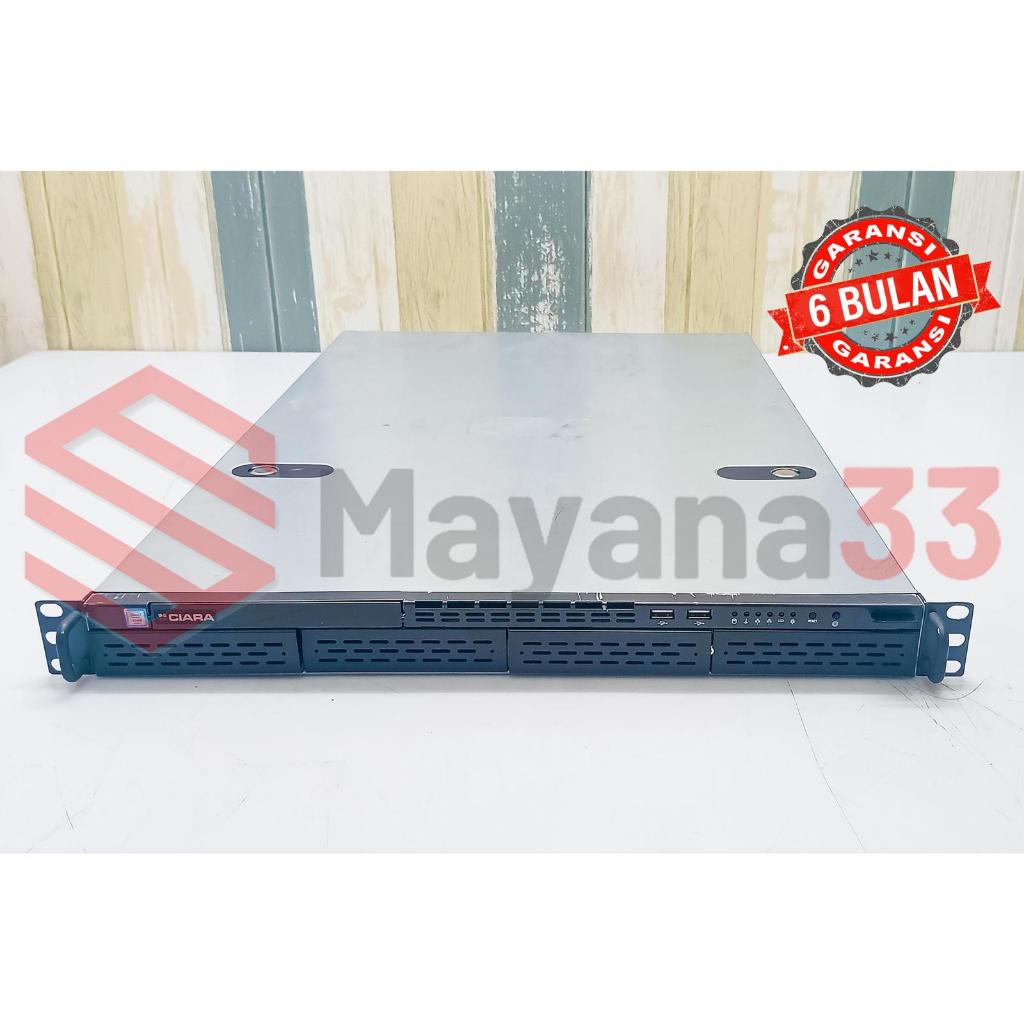 Server Mikrotik Ciara ORION-104 X86 DDR4 2x Sfp+ 10G Garansi 6 BULAN Setara Dell R230