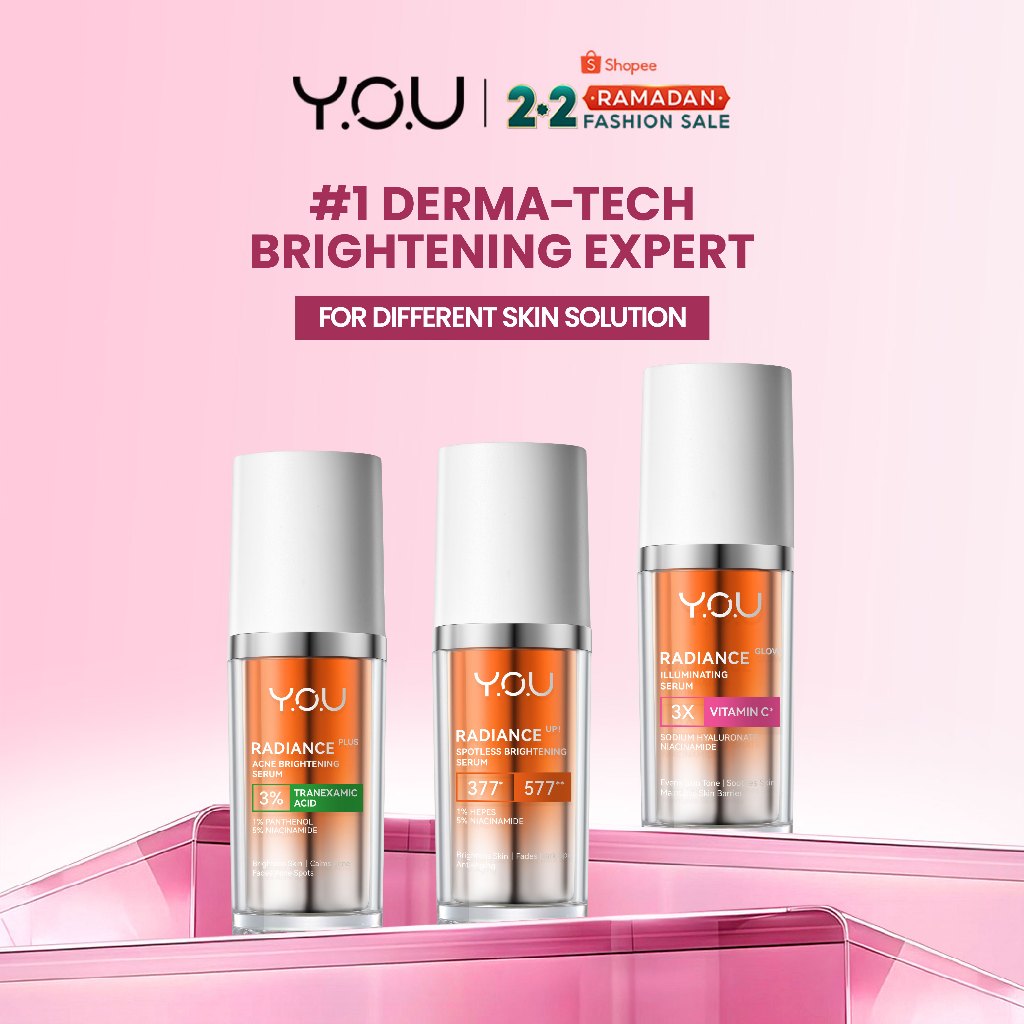[NEW RADIANCE SERIES] YOU Radiance Plus Acne Brightening Serum | YOU Radiance Glow Illuminating Seru