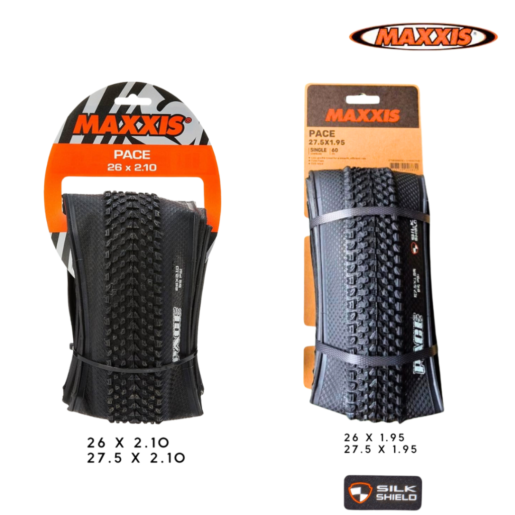 Maxxis Pace 26 27.5 x 1.95 2.10 Ban Luar Sepeda Gunung MTB Cross Country Folding Silk Shield Mountai