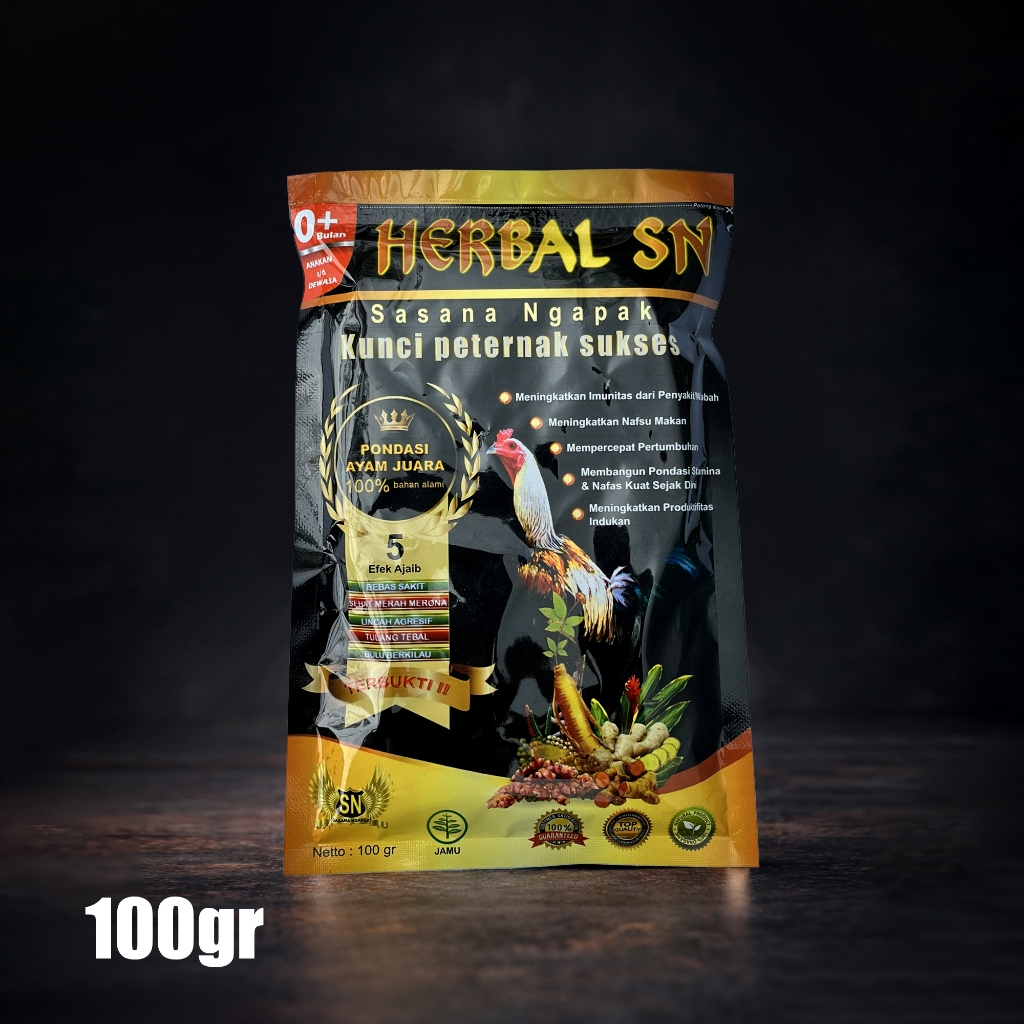Herbal SN 100 Gram Jamu Ayam - Sasana Ngapak