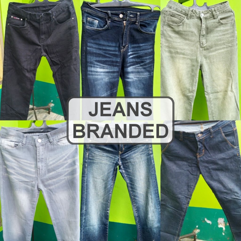 CELANA JEANS PRIA BRANDED MURAH