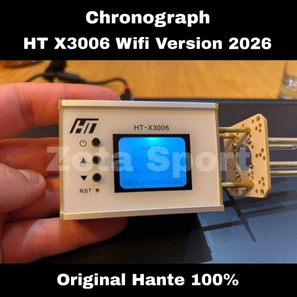 Chrono HT X3006 Wifi Version 2026 Original Hante 100% | Alat Ukur Kecepatan FPS Chronograph HT-X3006