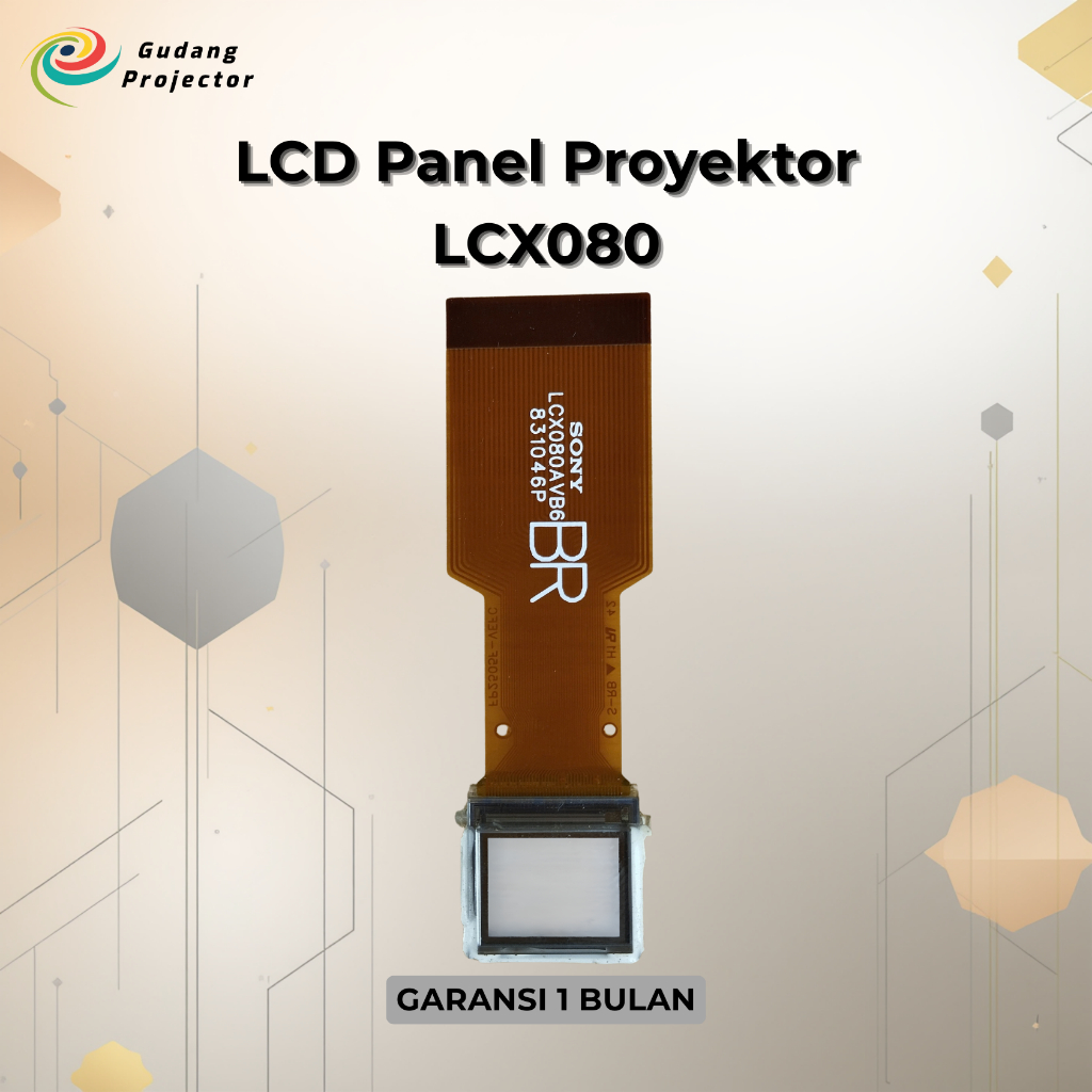 LCD Panel Proyektor LCX080