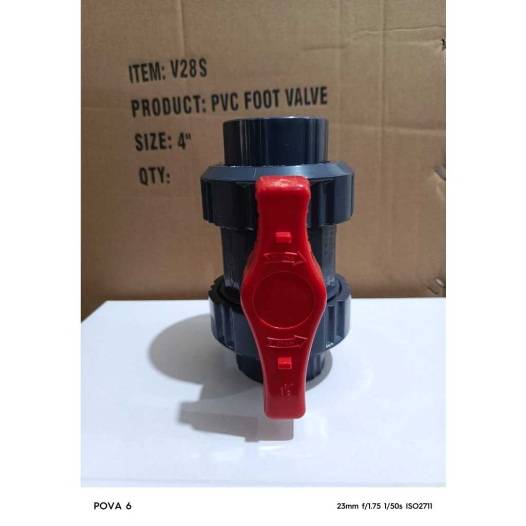 Pvc double union ball valve 2" inch pvc true union ball valve 2" inch socket