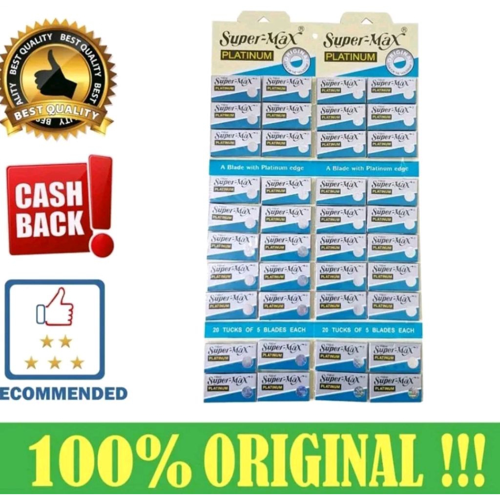 silet super max platinum original