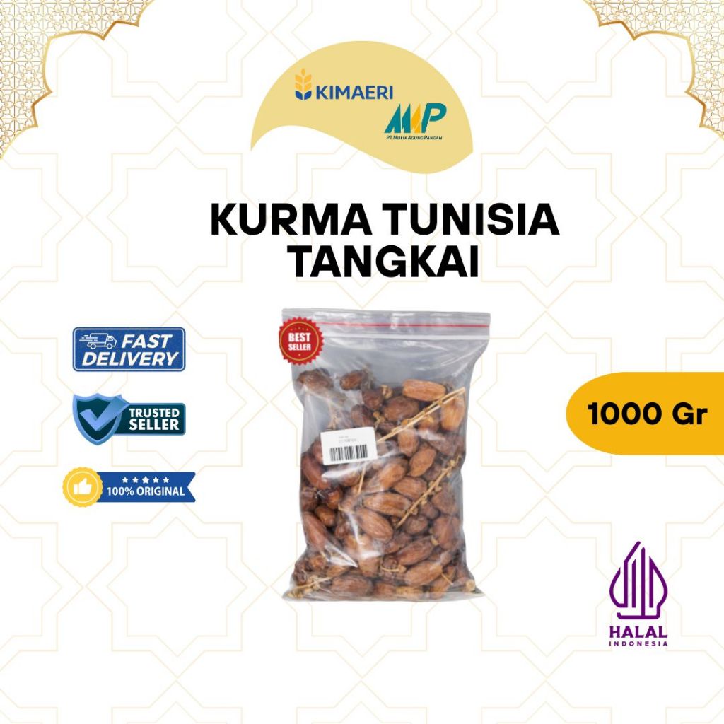 Kurma Tunisia Tangkai 1 Kg – Kurma Tangkai Premium Asli Tunisia