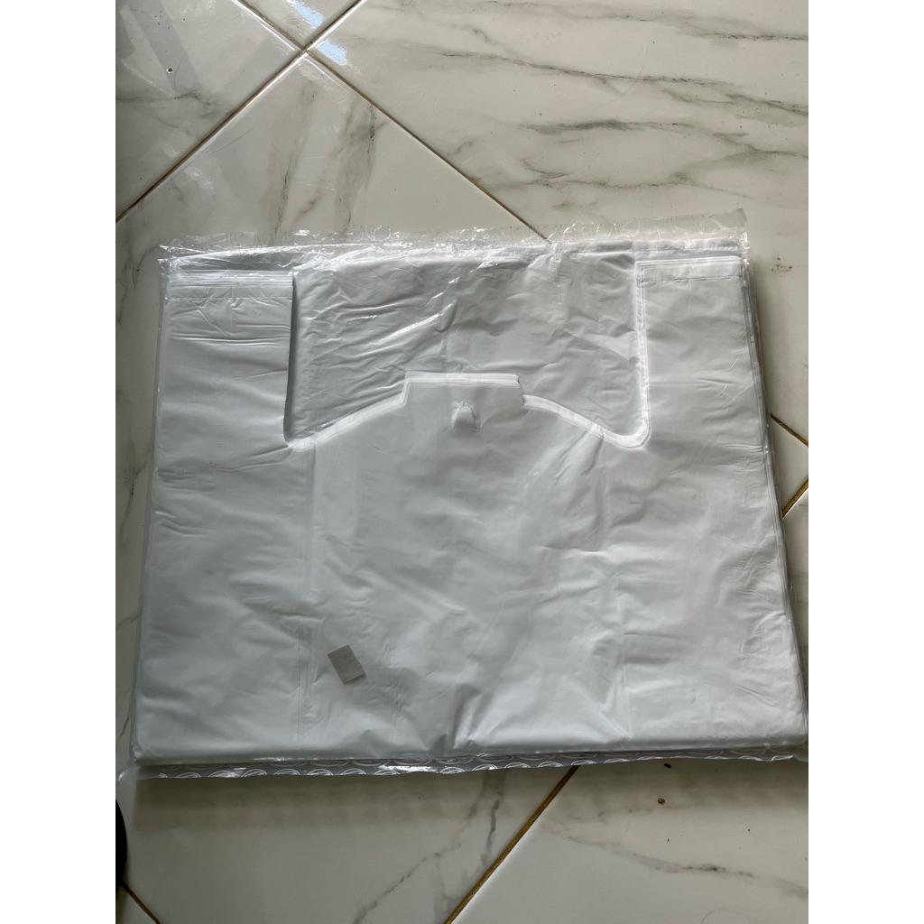 Sablon Kresek Jumbo Ukuran 40 isi 50 pcs Free Desain