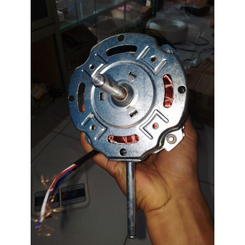 DINAMO KIPAS ANGIN SEKAI AS 10MM BAUT KABEL API WARNA HITAM