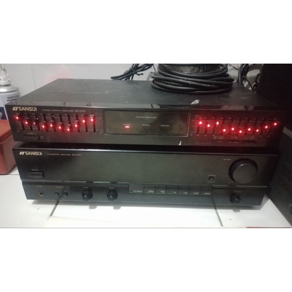 Equalizer Sansui SE 2100 Japan, Vintage