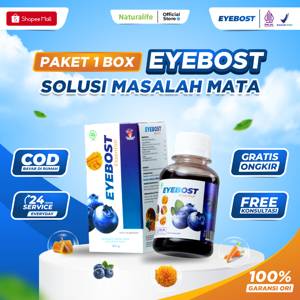 EYEBOST - Eyebos Membantu Mengatasi Masalah Mata Katarak Mata Minus Mata Merah Rabun Jauh Rabun Deka