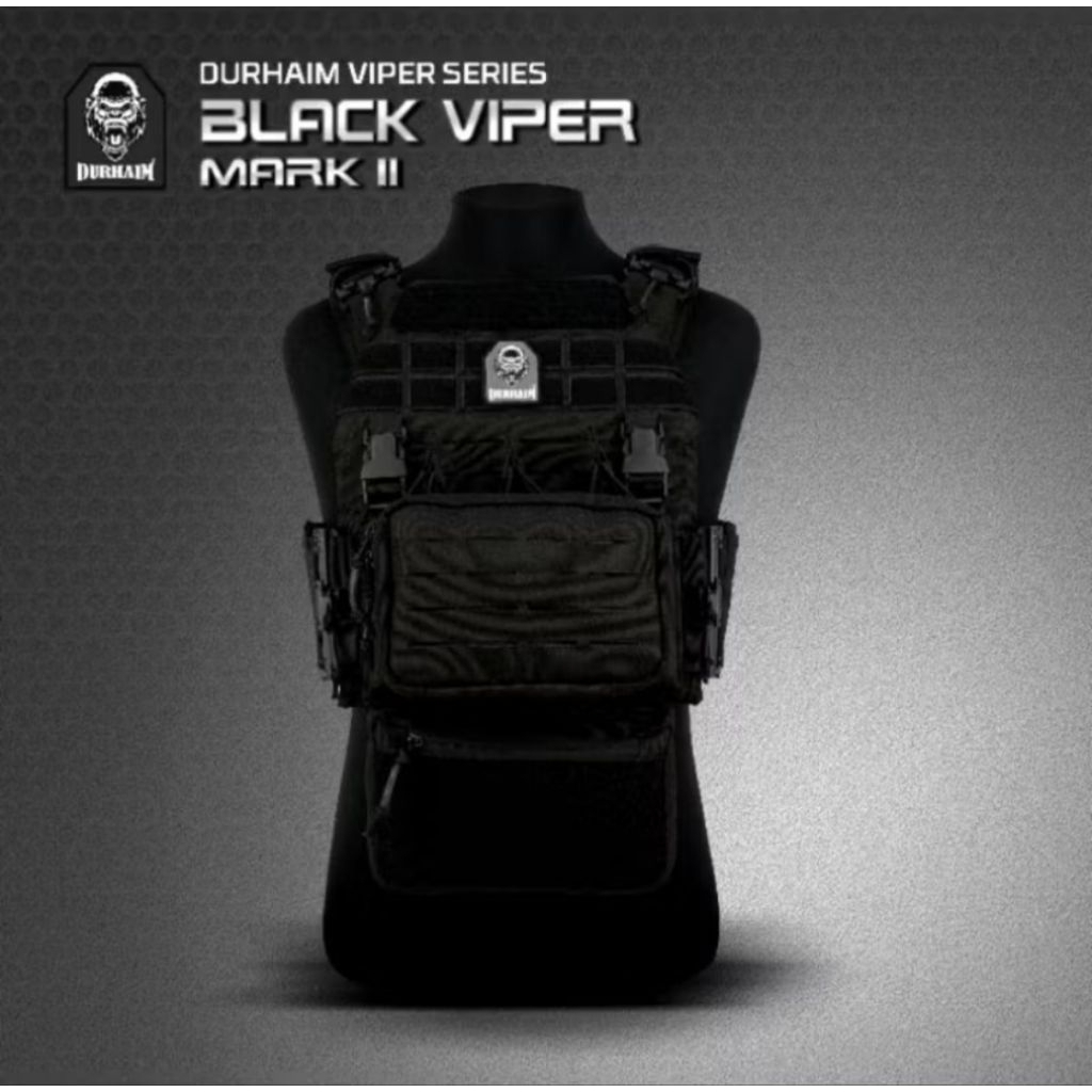 Body vest Durhaim Black Viper Mark II