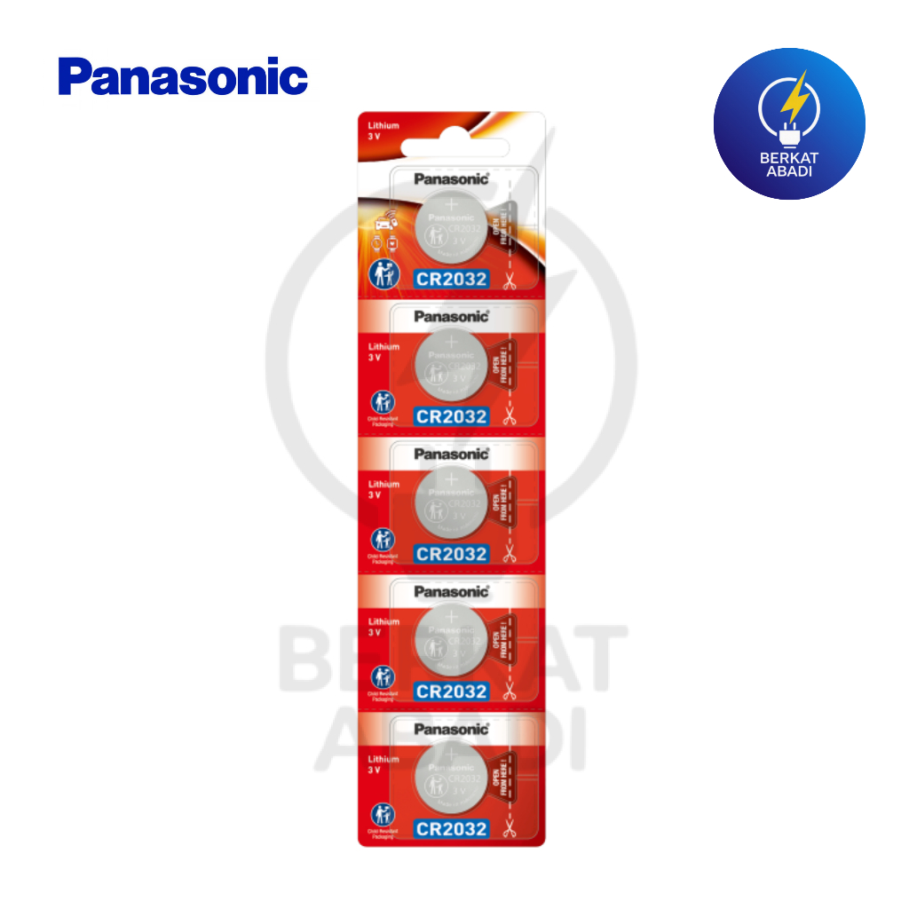 Baterai Panasonic CR2032 (3 Volt)