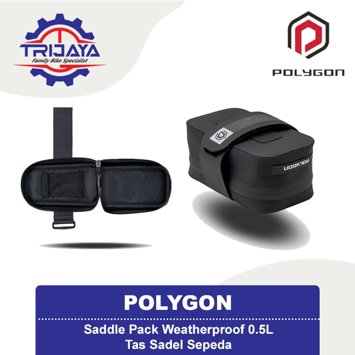 Polygon Saddle Pack Weatherproof 0.5 L - Tas Sadel Sepeda