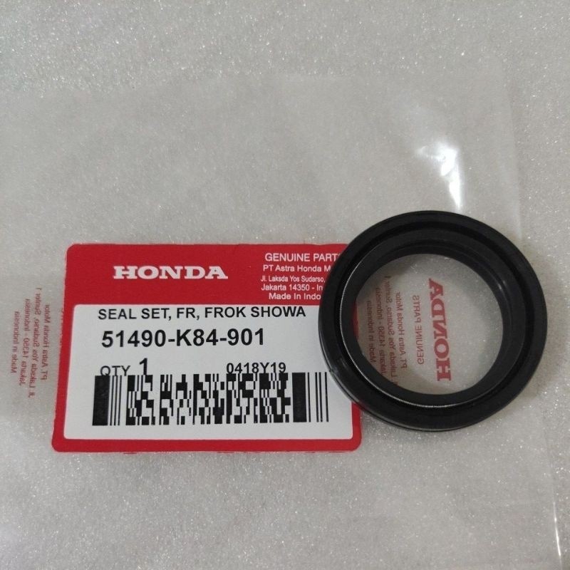 COD Seal Shock Depan Oil Seal Shock Honda CRF 150 L Original - RPMSEMARANG