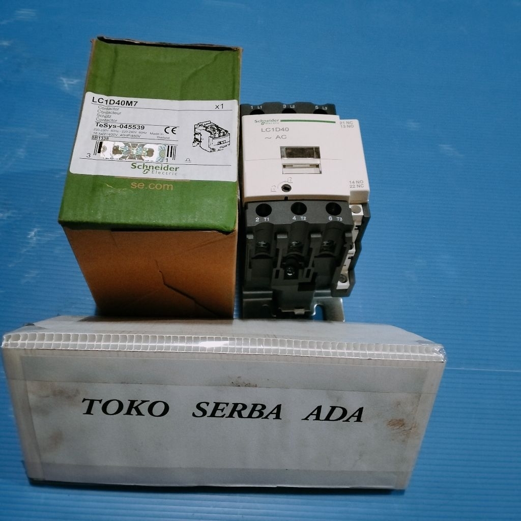 CONTACTOR LC1D40 M7 SCHNEIDER