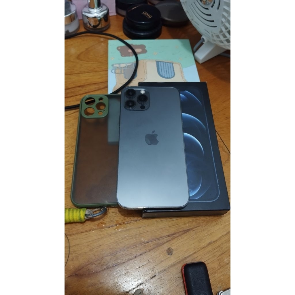 Second Iphone 12 Pro Max 128gb , Ex Ibox fullset Mulus