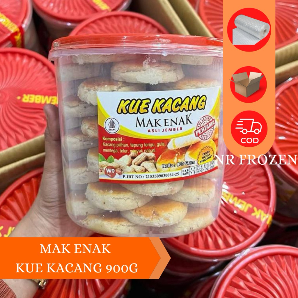 Kue kacang mak enak / Kue Monde Susu Mak Enak 900 gr
