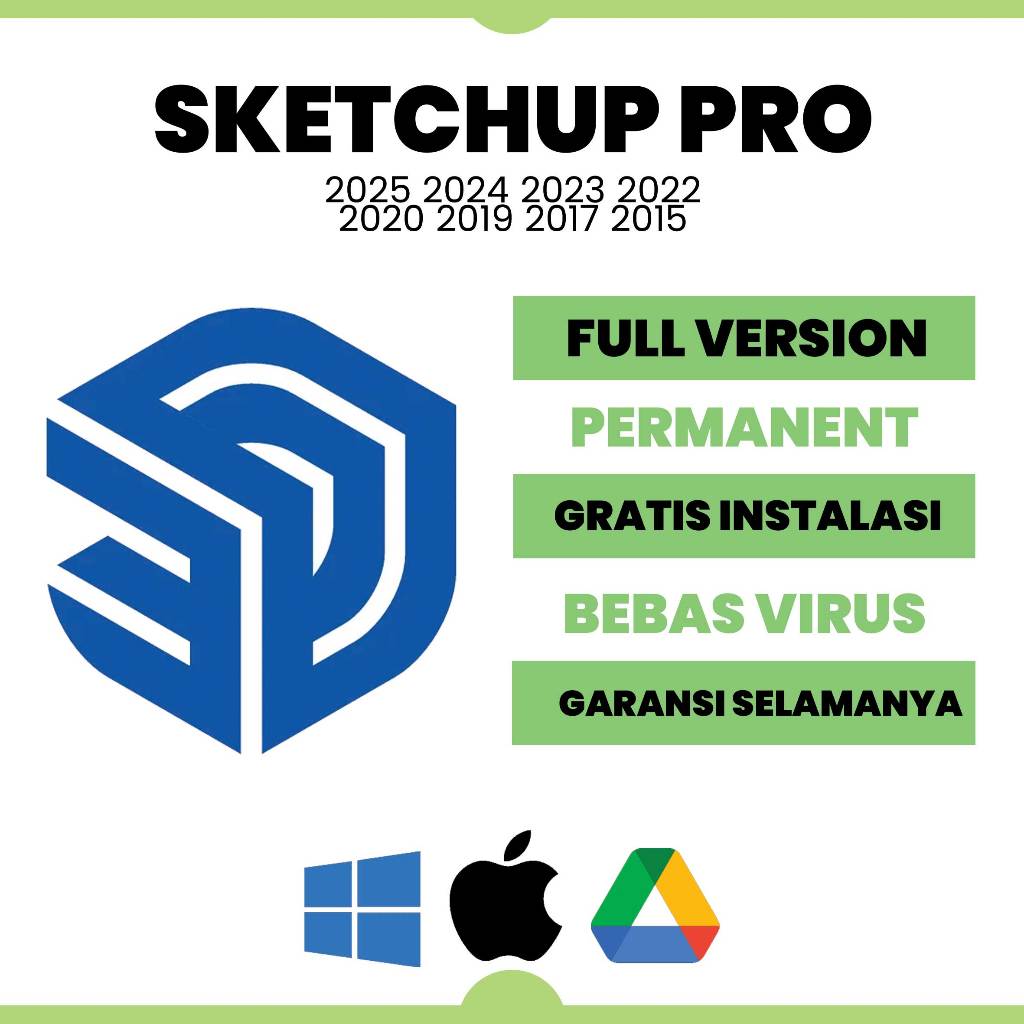 Sketchup Pro Permanent Full Version Windows & Mac