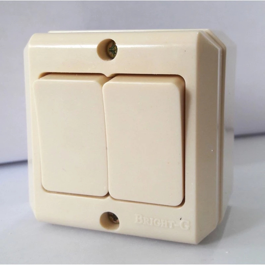 Saklar Ganda bright-g / saklar seri bright g 702