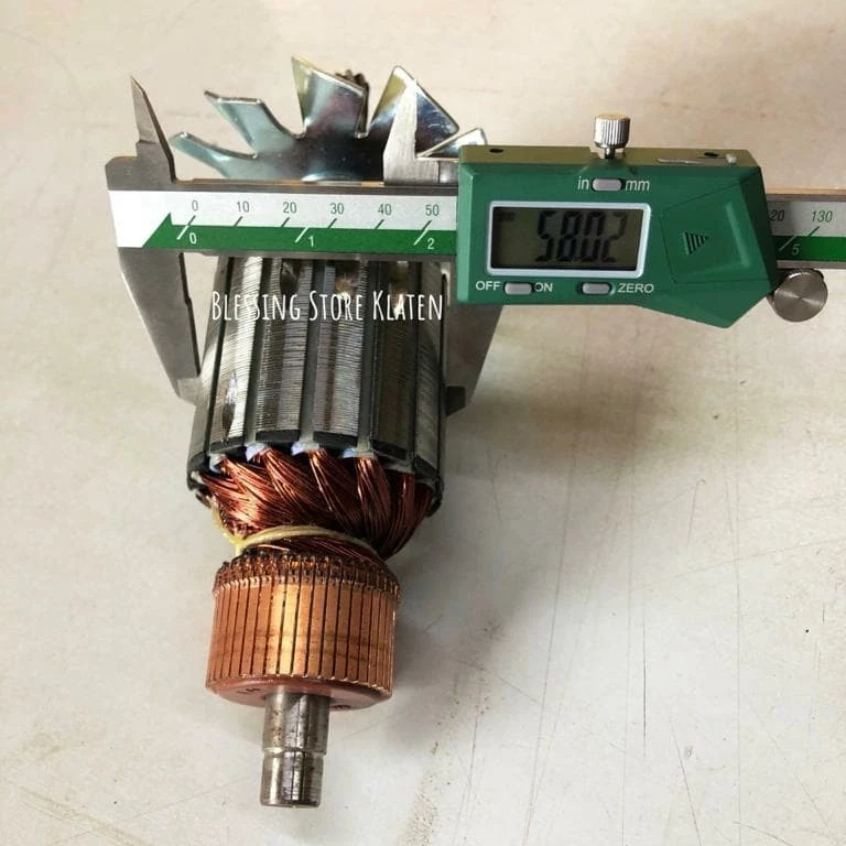 ARMATURE BOR MAGNET LEOPARD 25MM 28MM GIGI 8 BILAH 8