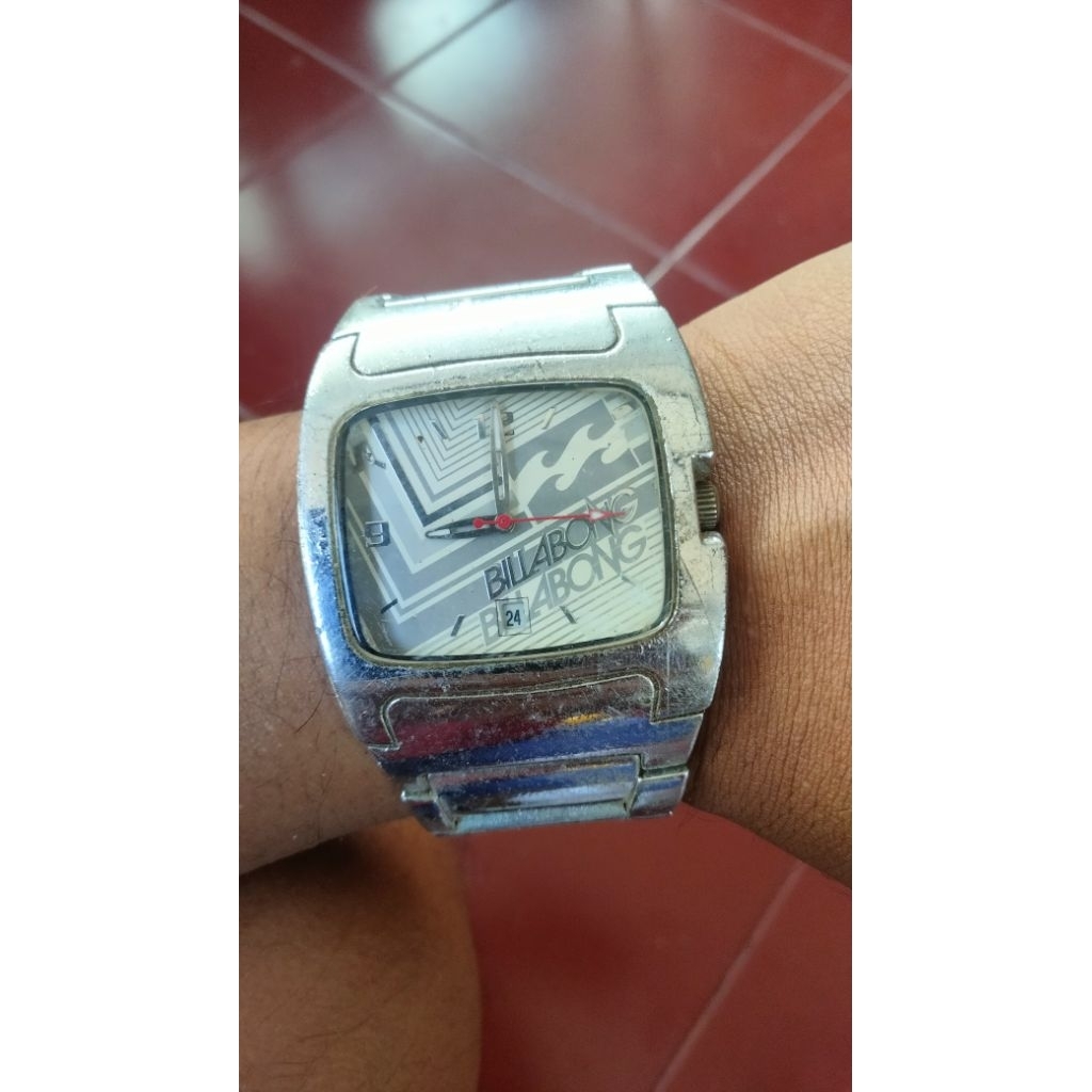 jam tangan billabong rusak bahan/ gembling