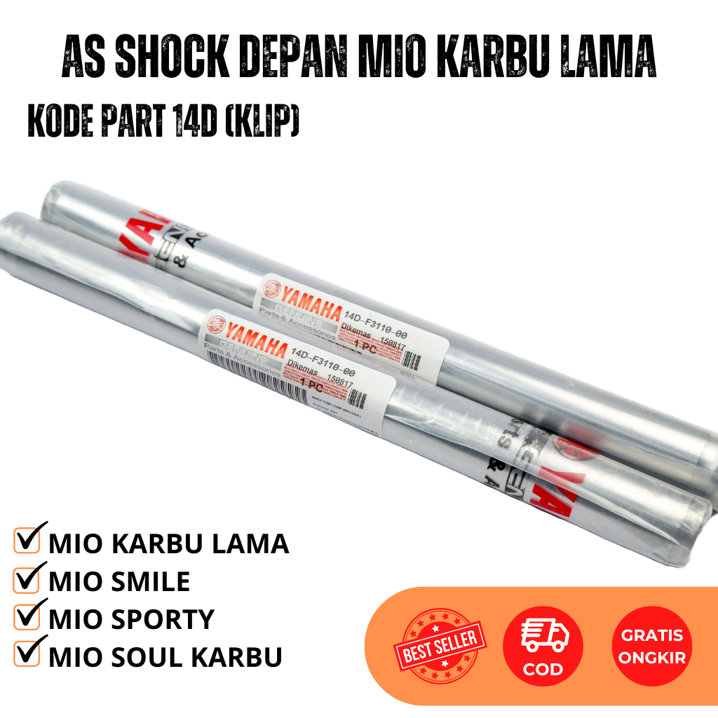 As Shock Depan Yamaha Mio Smile - Mio Soul Karbu - Halu Halu Shockbreaker Depan Mio Sporty - Fino Ka