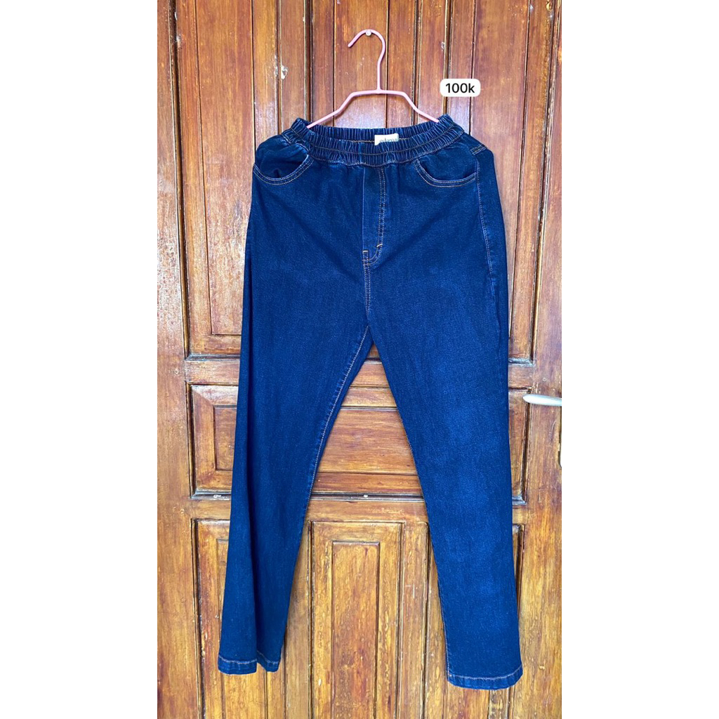 preloved jeans cutbray wanita