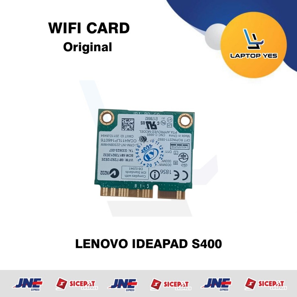 Wifi Card Laptop Lenovo Ideapad S400 Original