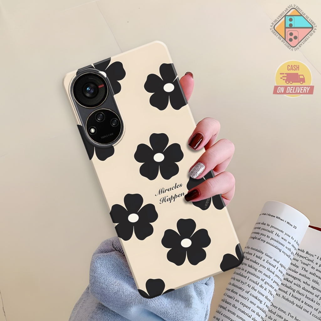 ZTE Blade V40s  Macaron Square Black Softcase ZTE Blade V40s