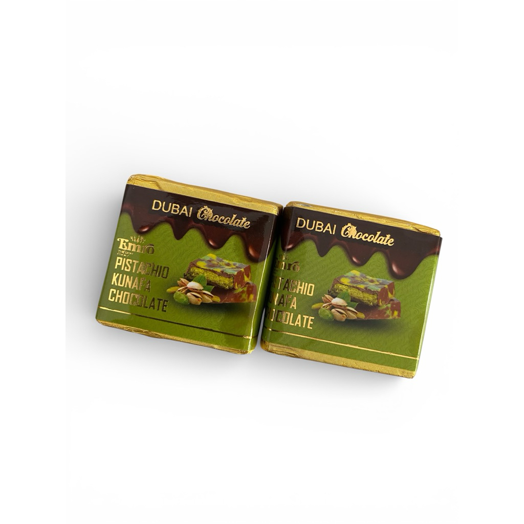 Dubai Coklat Pistachio Kunafa | Chocolate Dubai Pistachio Kunafa Mini