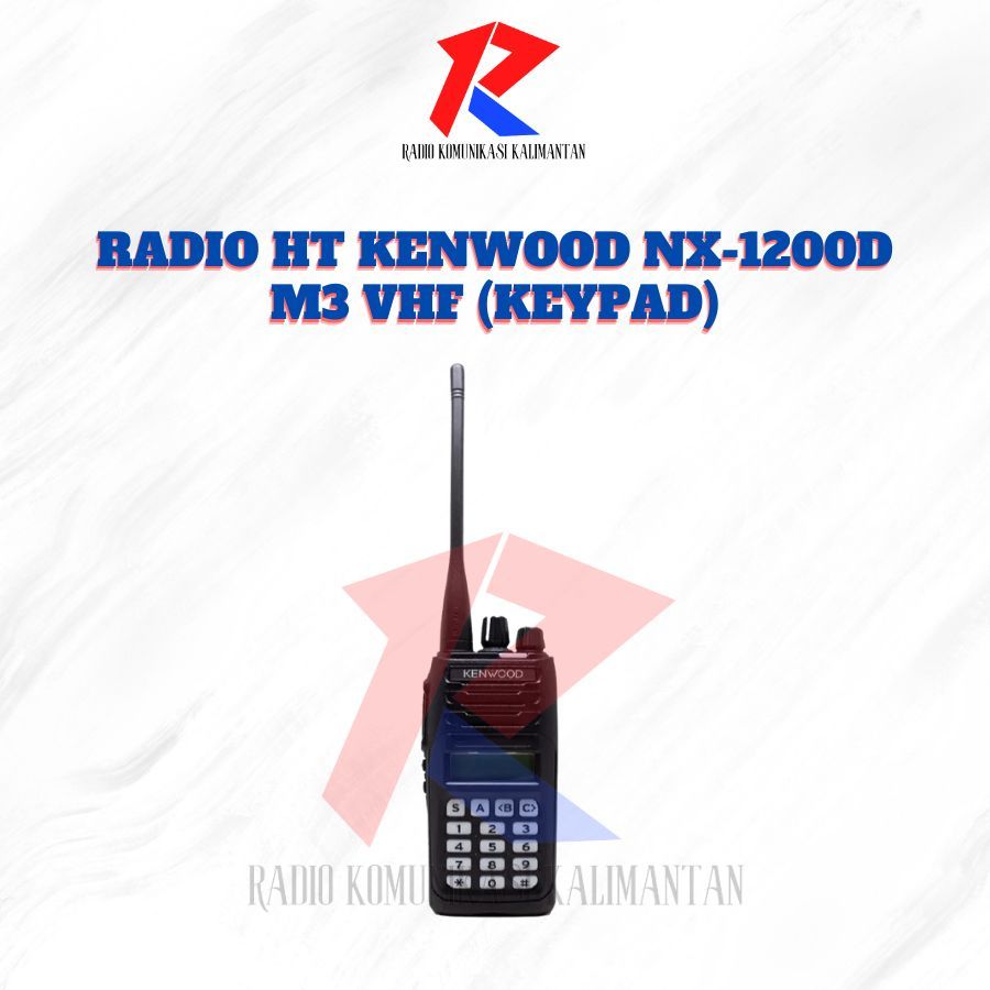 RADIO HT KENWOOD NX-1200D M3 VHF (KEYPAD)
