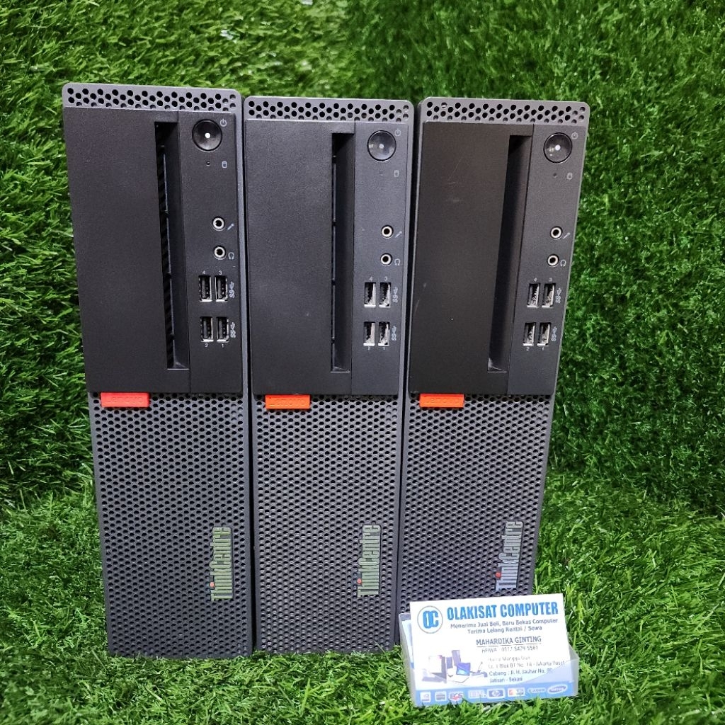 CPU LENOVO / PC LENOVO M910S CORE I5 GENERASI 6 6600 RAM 32GB SSD 512GB LIKE NEW MANTAP