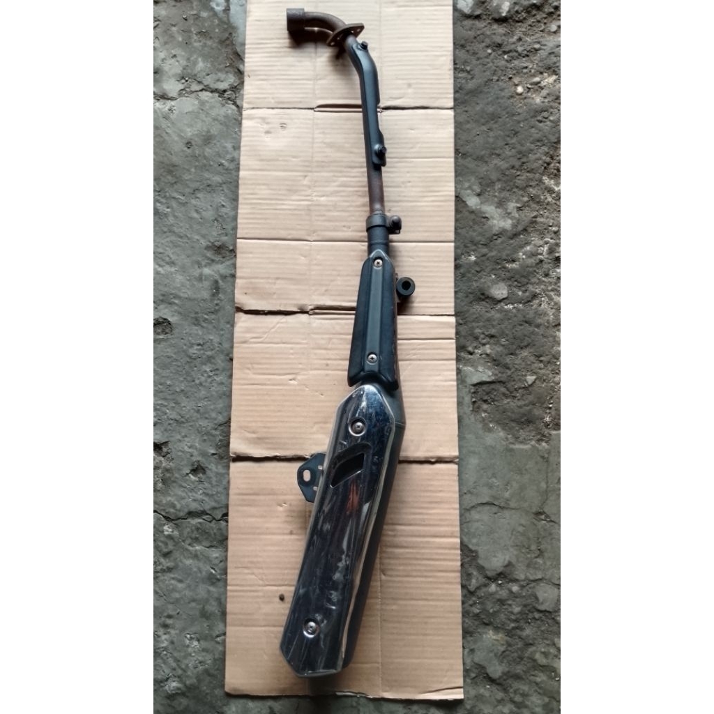 Knalpot standar yamaha Vega ZR original