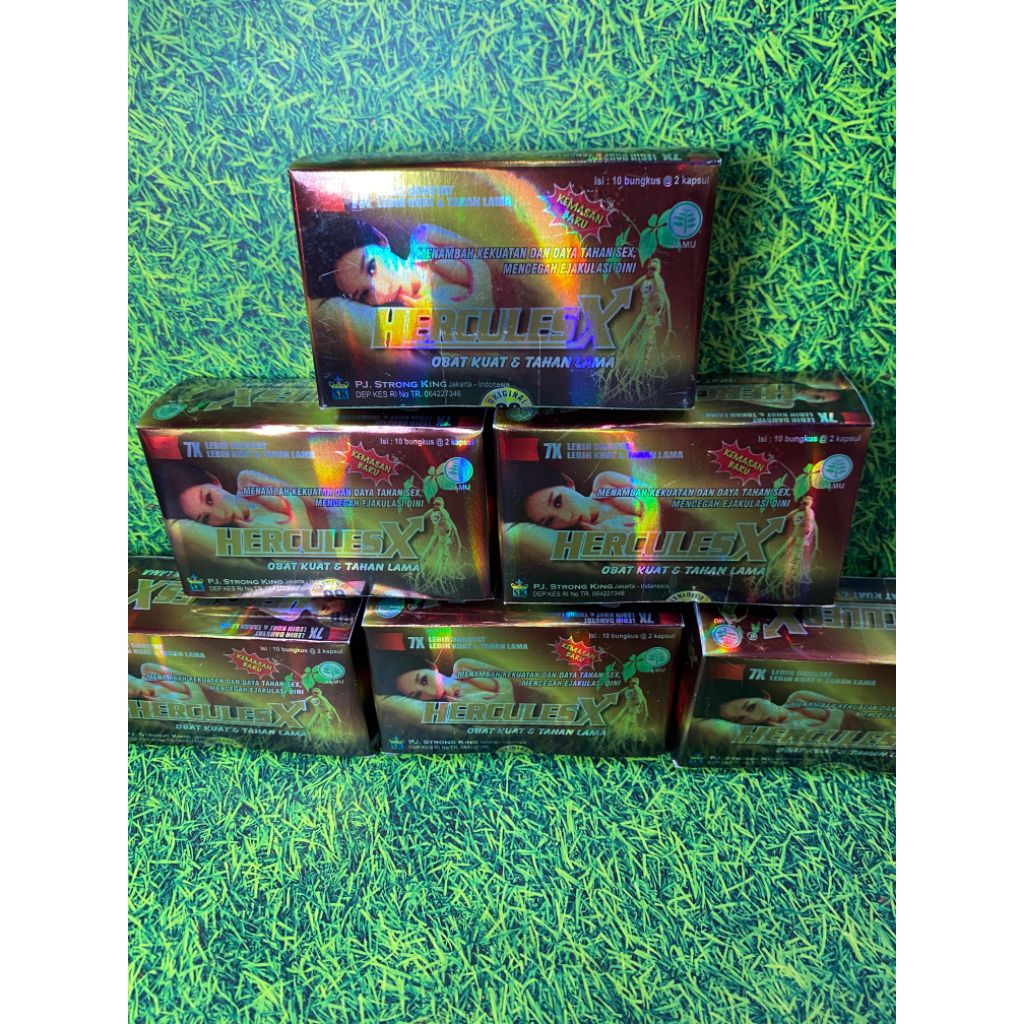 HERCULES X  KAPSUL ISI 20  100% TAHAN LAMA