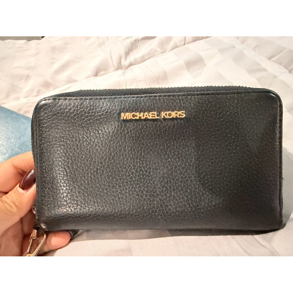 Preloved Dompet Michael Kors Black Original