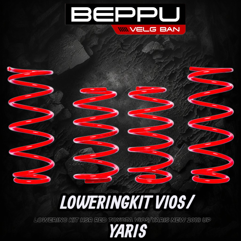 Lowering Kit/Per ceper Mobil Vios, Yaris Merek HSR Wheel