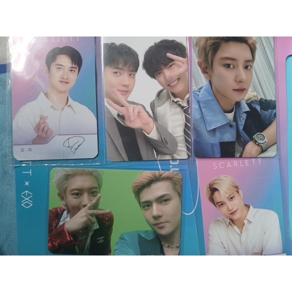 Photocard OFFICIAL EXO Chanyeol Sehun